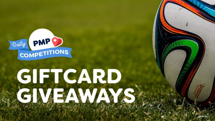 PMP Daily Comps Giftcard Giveaways