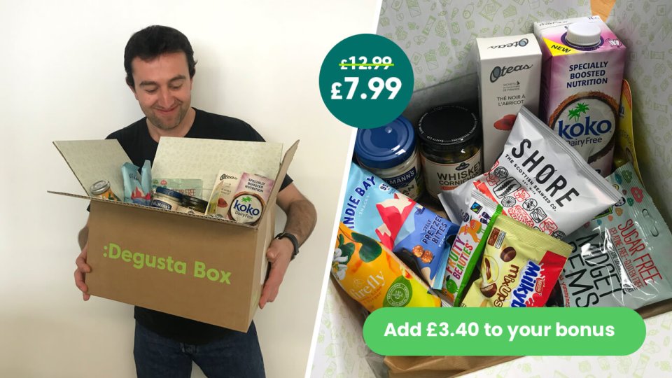 Degustabox introductory offer