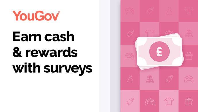 Earn cash for taking surveys with YouGov