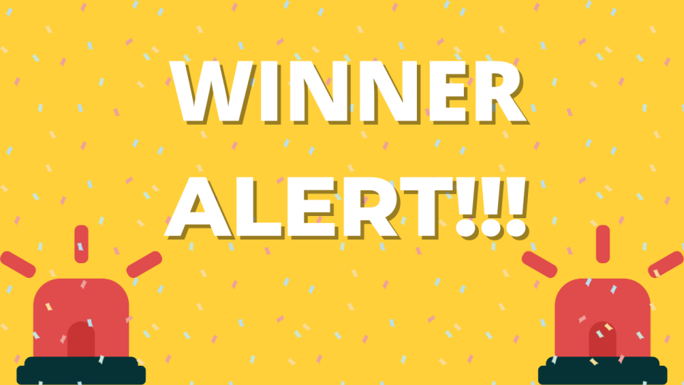 Winner Alert