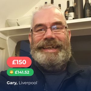 Liverpool Pick My Postcode Lottery Winner, Gary