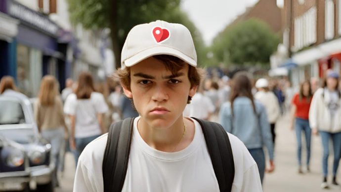 Pick My Postcode portrayed as a teenager