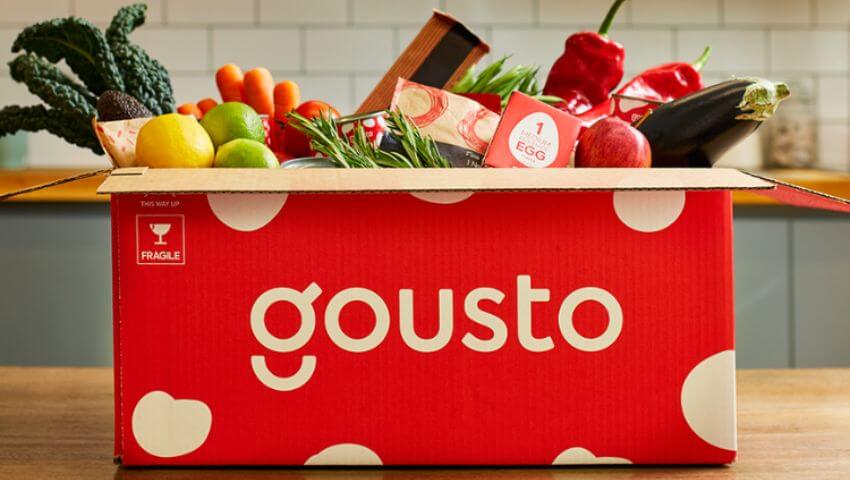 Gousto Recipe box