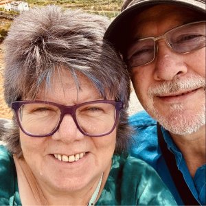 Pick My Postcode Winner Jools Tinsley and her husband